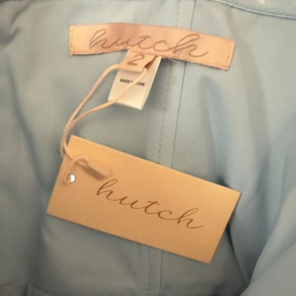 Hutch Lissi Strapless Ruched Mini Dress Sheer Overlay Icy Garden Floral Size 2 - Picture 6 of 10